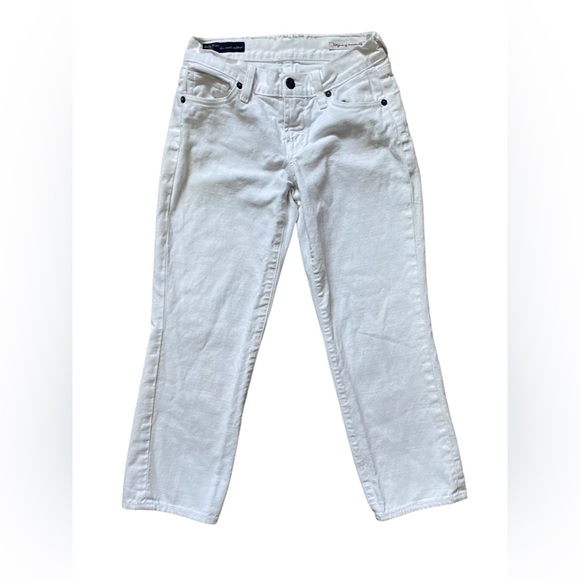 Citizens of Humanity | Size 24/XS white cropped Kelly jean - Picture 3 of 14